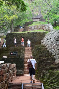 Sigiriya: sziklapalota